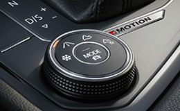 Выбор режимов вождения 4Motion Active Control